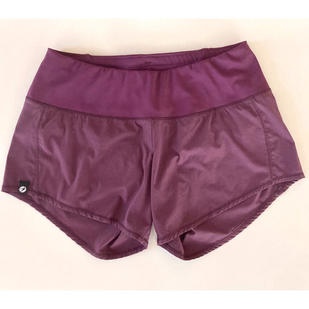 Oiselle 4” inseam purple Roga running shorts in great condition, Size XS/2